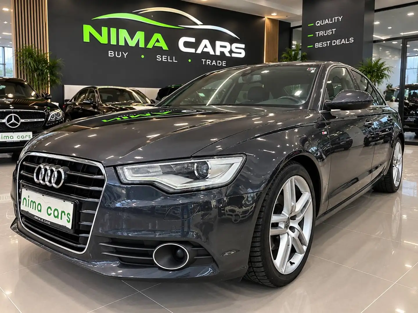 Audi A6 S Line / 3.0 TDI / quattro Grau - 1