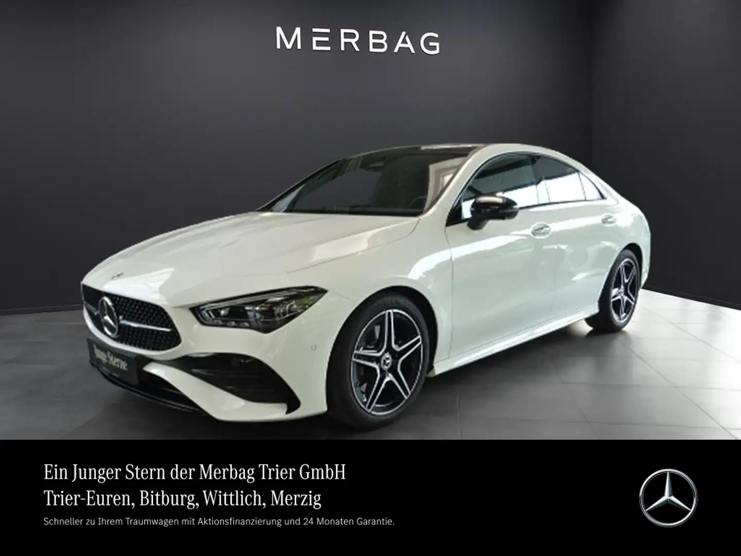 Mercedes-Benz CLA 220 4M *AMG Night Pano AHK Head Premium+ Wit - 1