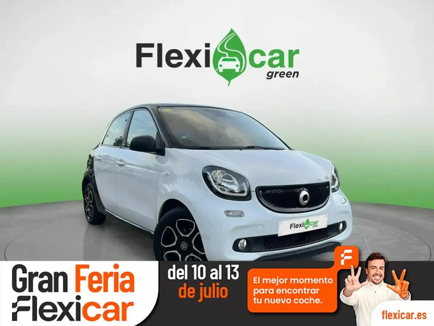 smart forFour 60kW(81CV) electric drive Blanco - 1