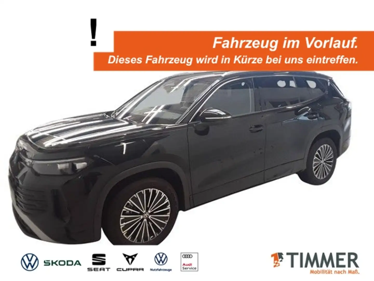 Volkswagen Tayron 1.5 eTSI DSG LIFE +AHK +LED +RKAM +ACC +APP +LM + Schwarz - 1