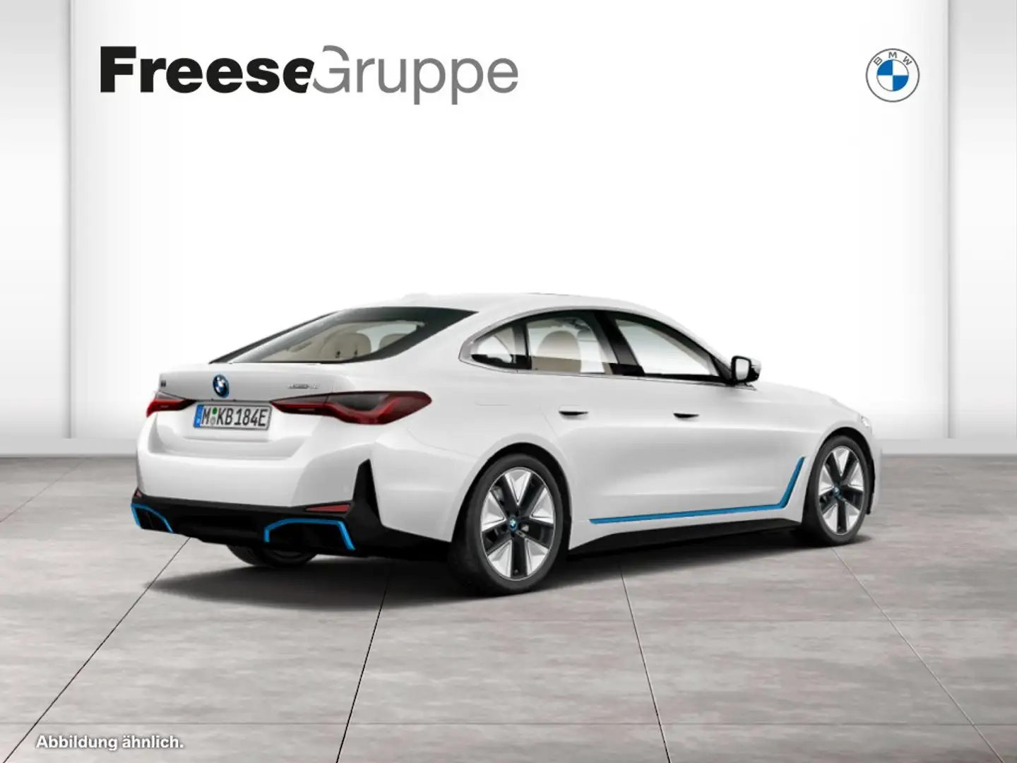 BMW i4 eDrive40 Gra DAB LED RFK Klimaaut. Weiß - 2