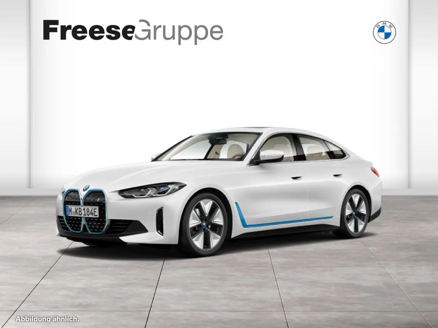 BMW i4 eDrive40 Gra DAB LED RFK Klimaaut. Weiß - 1