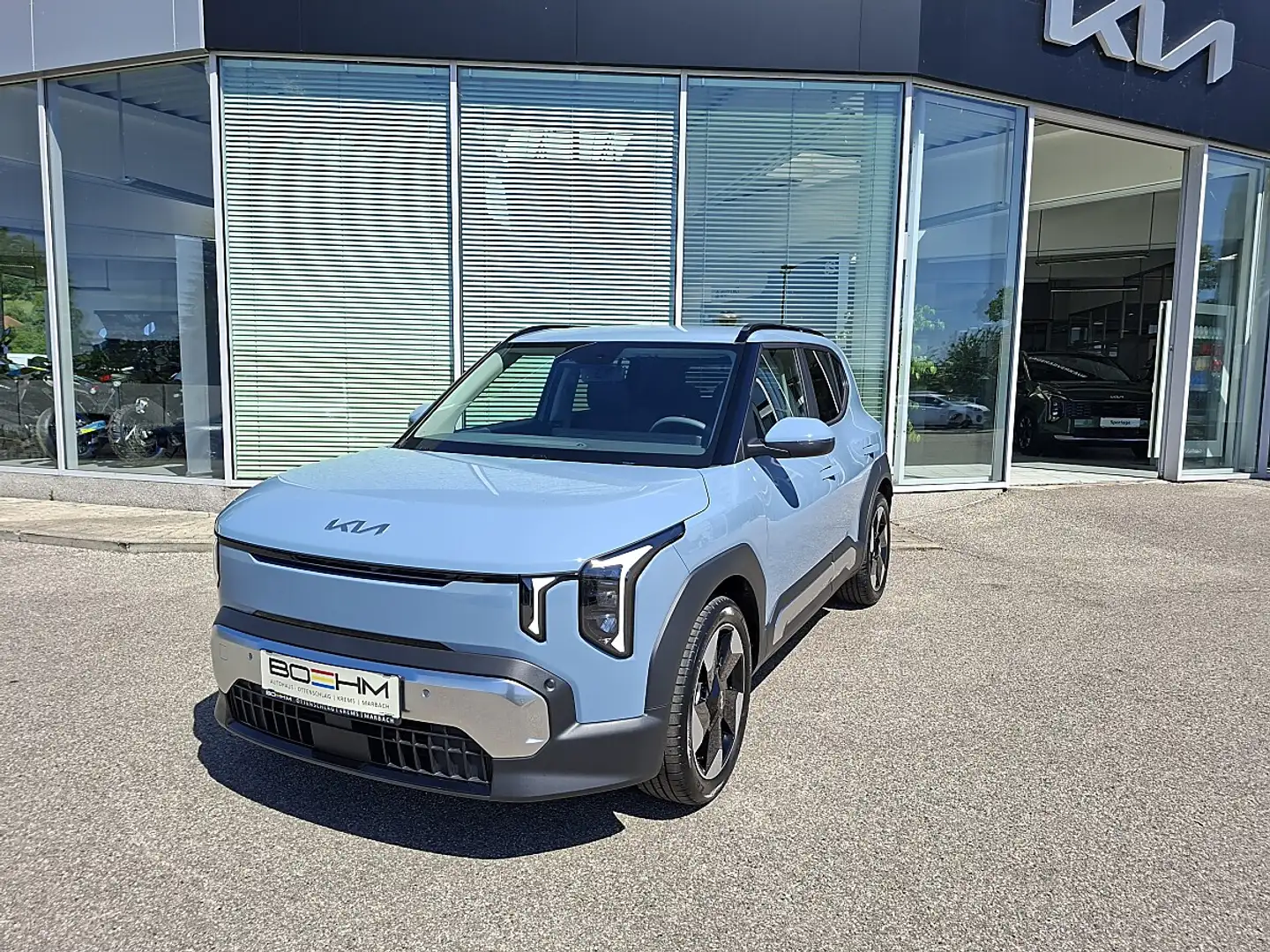 Kia EV2 5S FWD 42,2kWh Earth ** mit P1 und P2 Paket ** Blau - 1