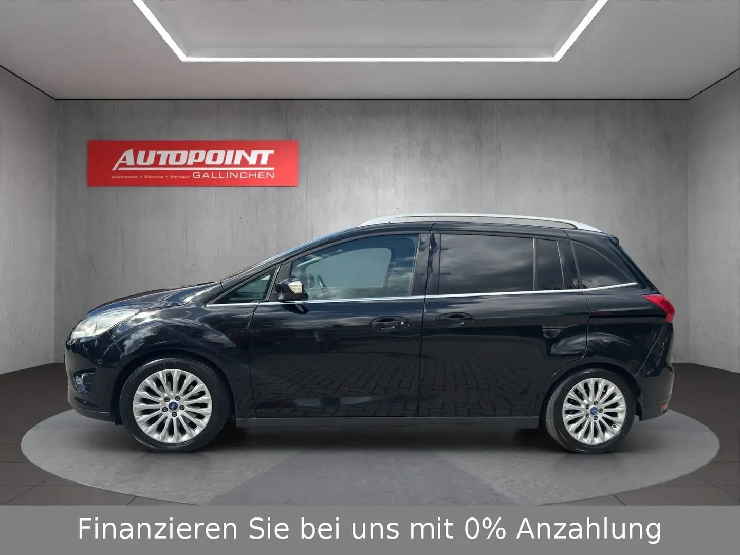 Ford Grand C-Max Titanium Panorama + 7-Sitze + AHK Schwarz - 2