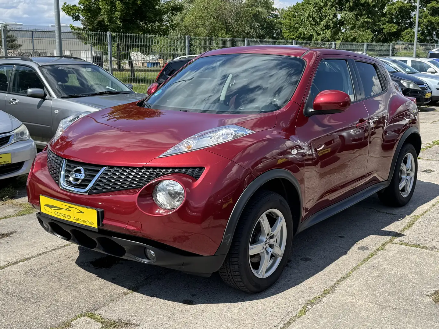 Nissan Juke 1.6 Tekna 2.Hand Klima s.Heft Rouge - 1