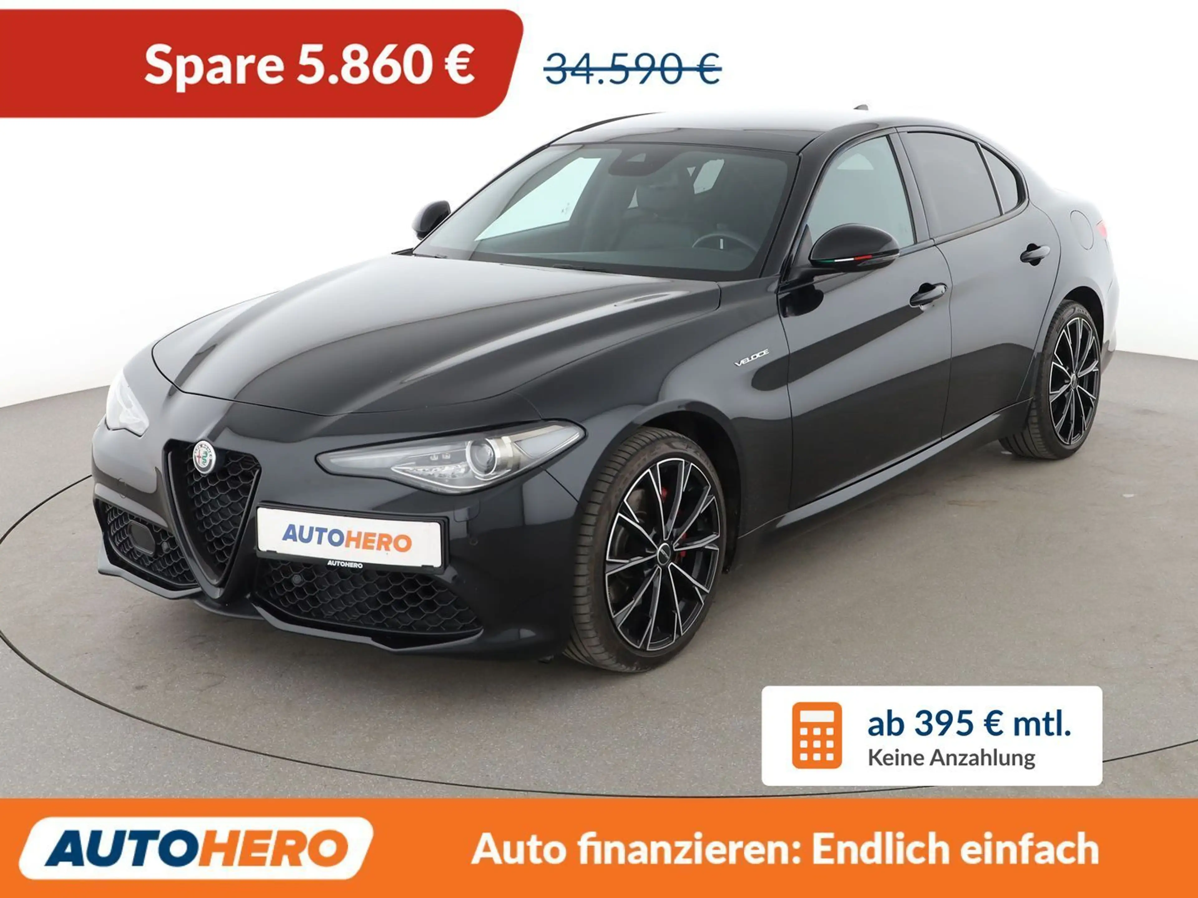 Alfa Romeo Giulia 2.0 Turbo Veloce Aut.*NAVI*BI-XENON*ACC*CAM*PDC*