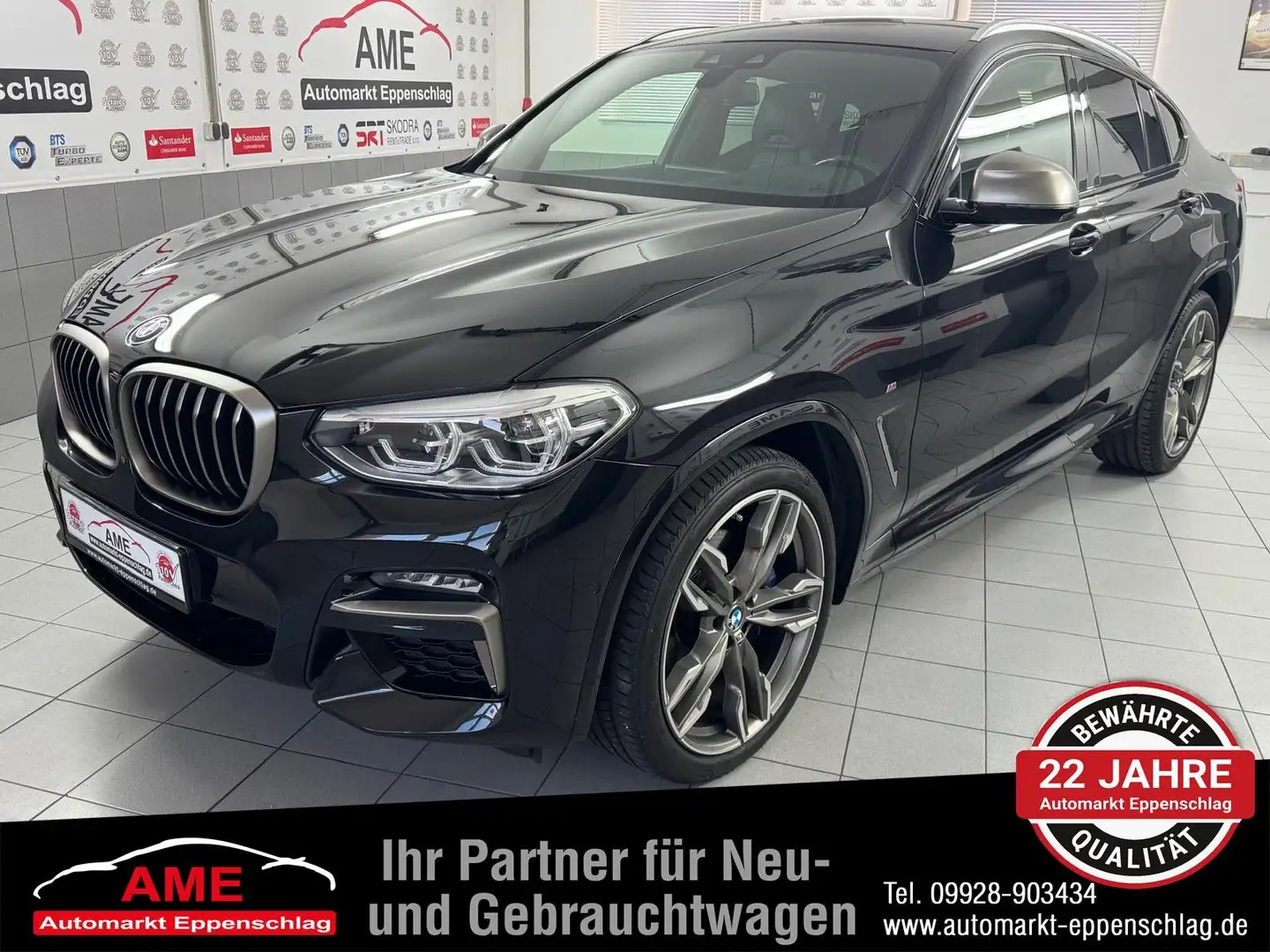 BMW X4 M i *Harman Kardon|360°|Head Up|Standheiz.* Schwarz - 1