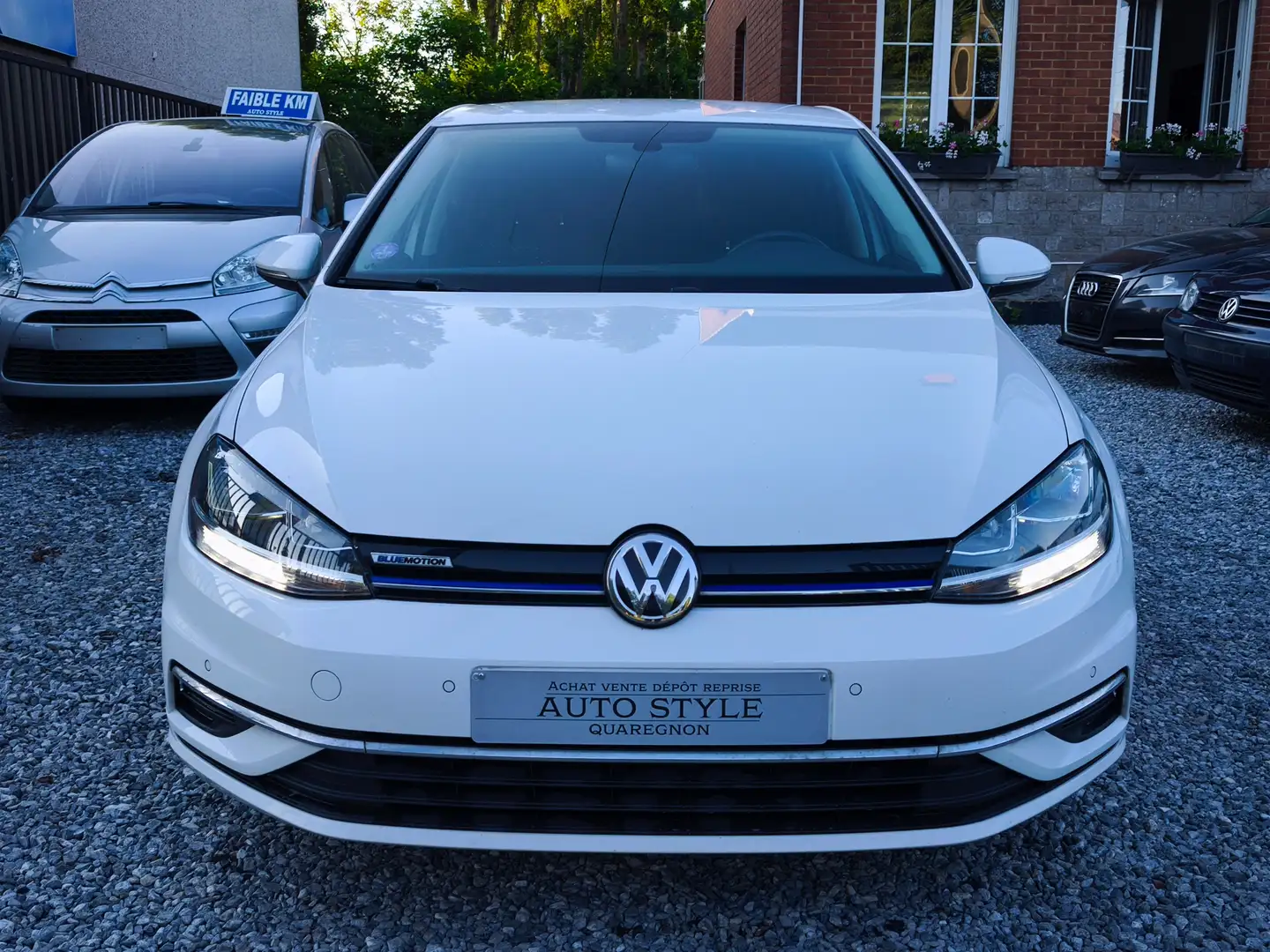 Volkswagen Golf 1.4 TGI BM Comfortline CNG / Garantie / A SAISIR / Blanc - 2