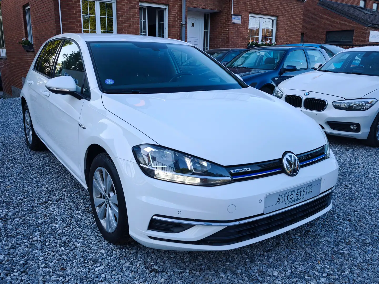 Volkswagen Golf 1.4 TGI BM Comfortline CNG / Garantie / A SAISIR / Blanc - 1