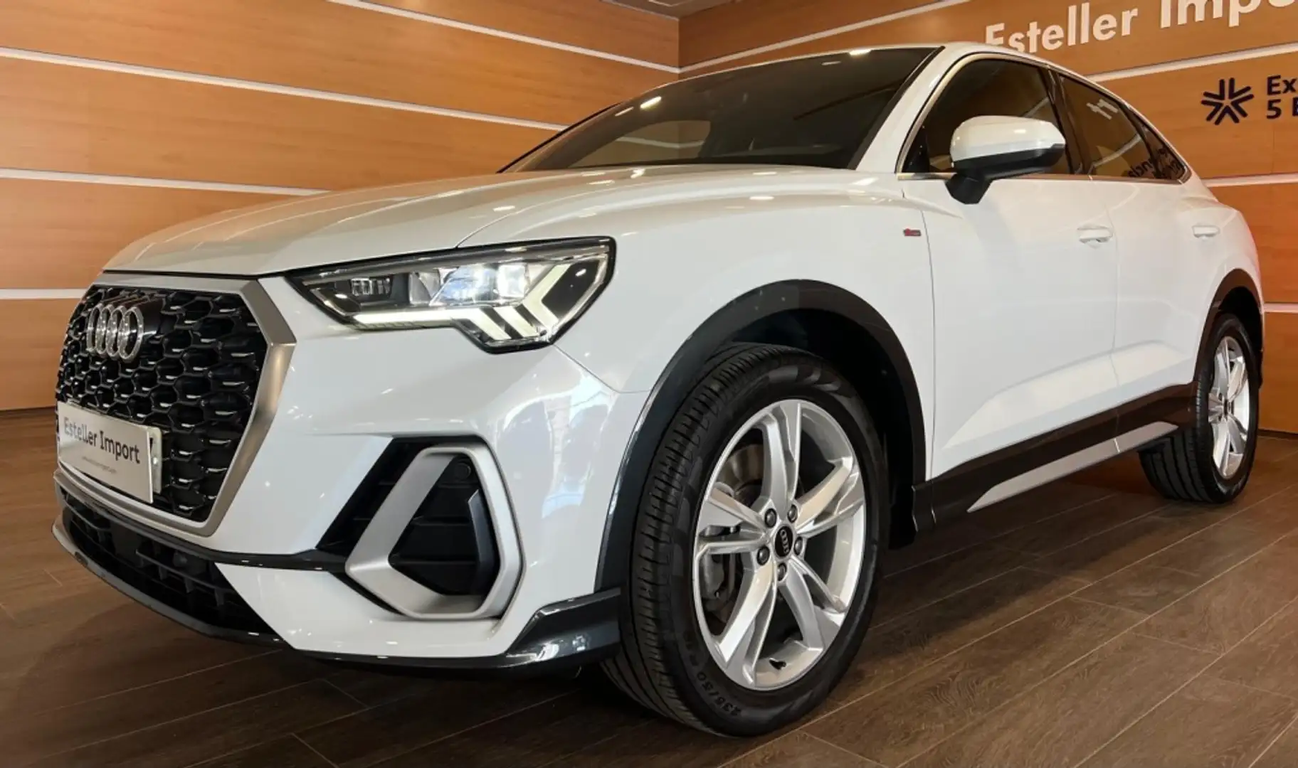 Audi Q3 Sportback 40 TDI S line quattro S tronic 147kW Blanco - 2