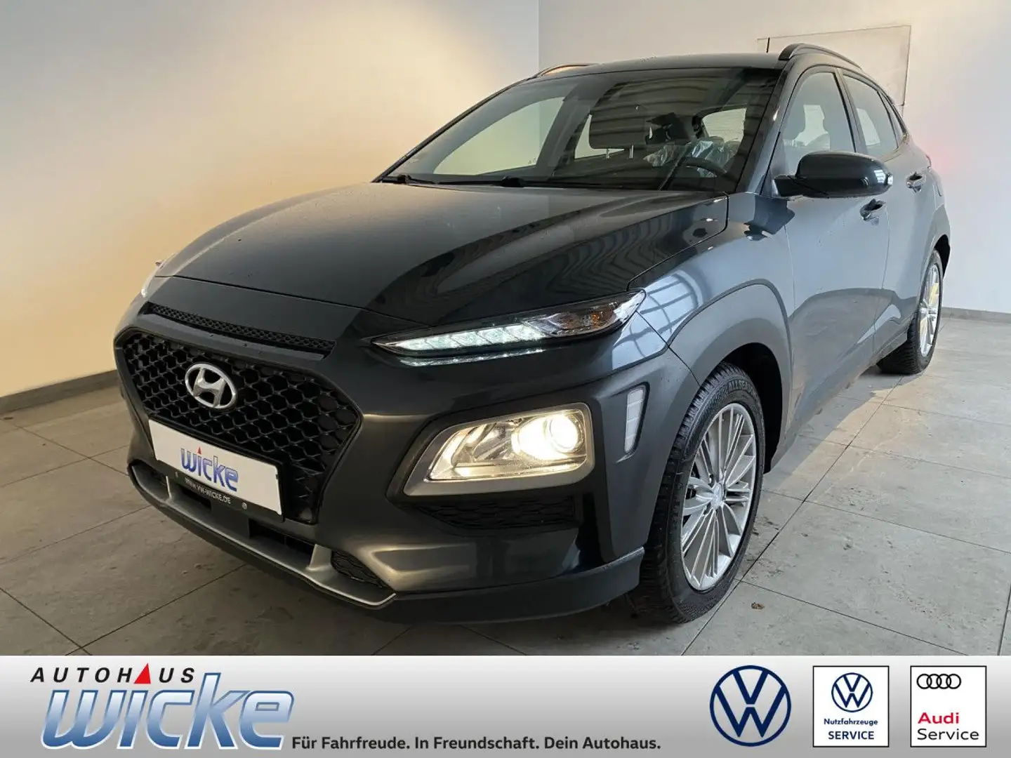 Hyundai KONA 1.6 4WD Automatik Trend KLIMA RÜCKFAHRKAMERA Grau - 1
