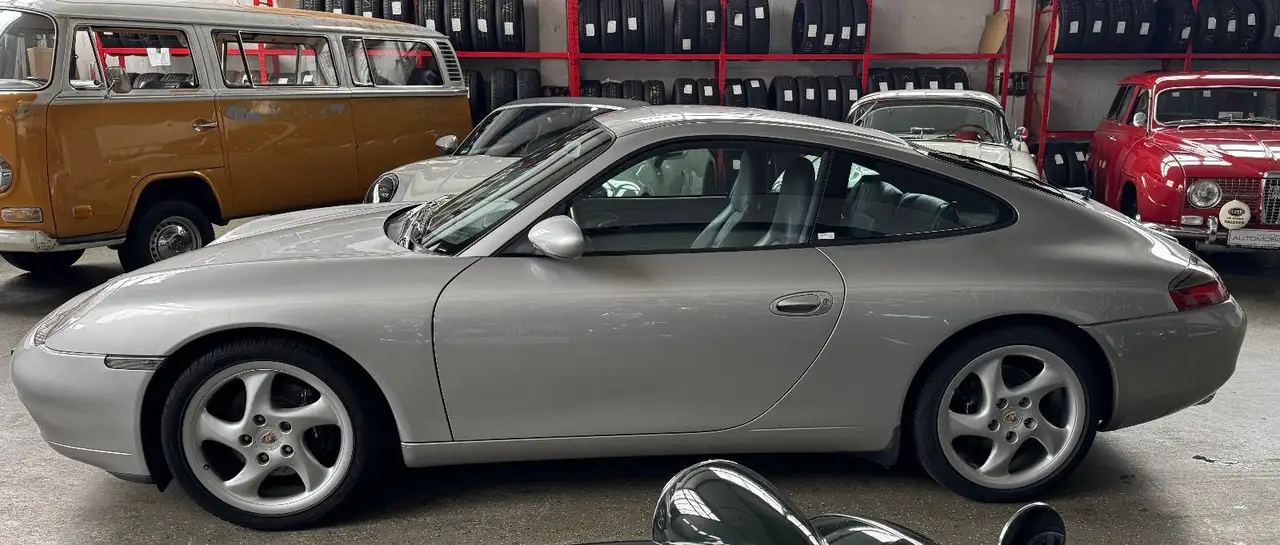 Porsche 996 Carrera Coupé, SHD, 2.Hand, Top-Historie, foto 4