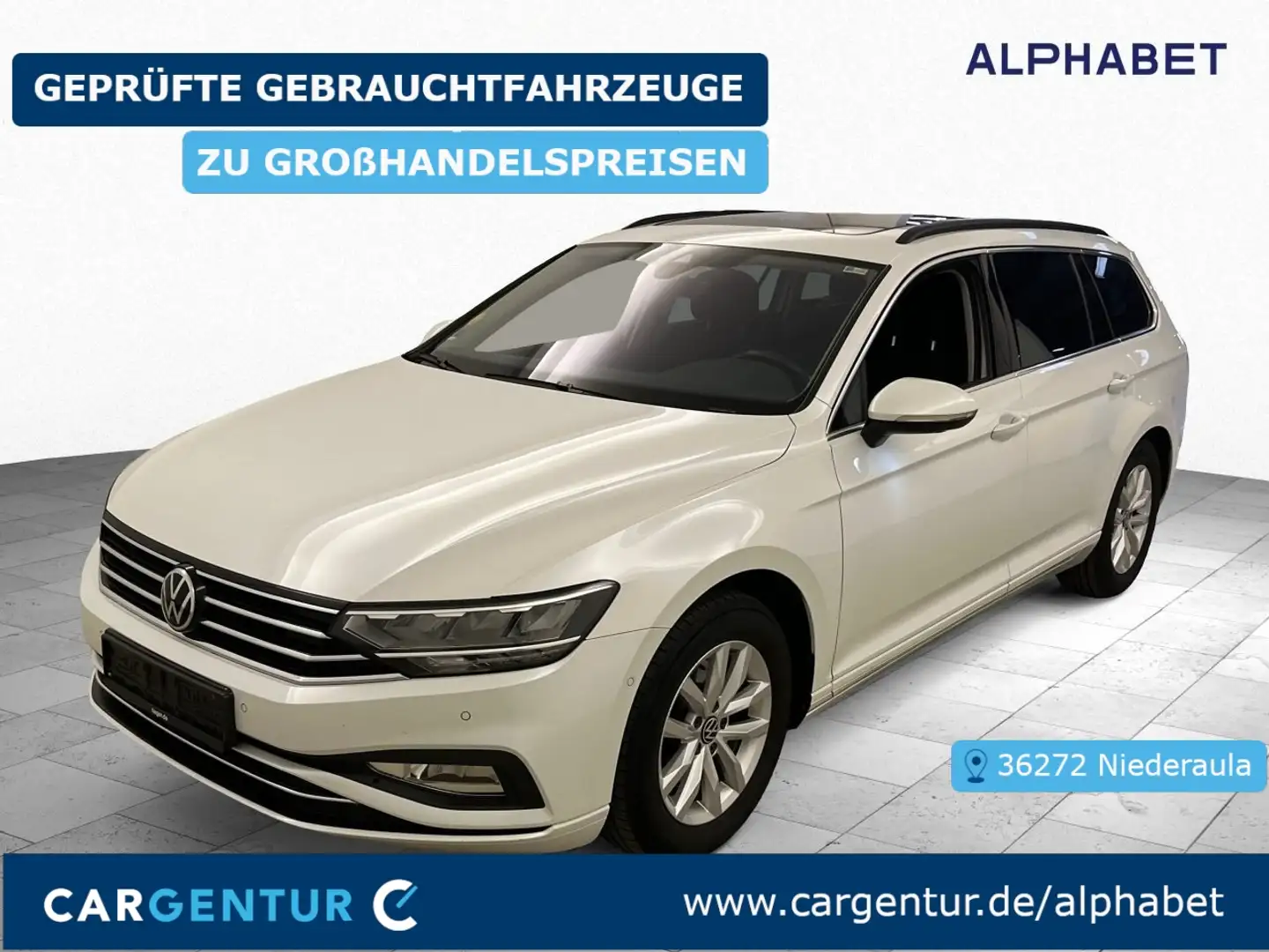 Volkswagen Passat Variant 2.0 TDI Business 360° Pano Blanc - 1