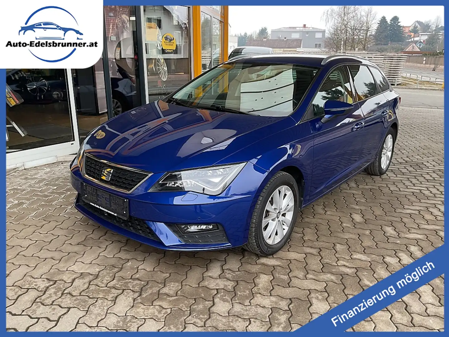 SEAT Leon ST 1.6 TDI Style DSG Blau - 1