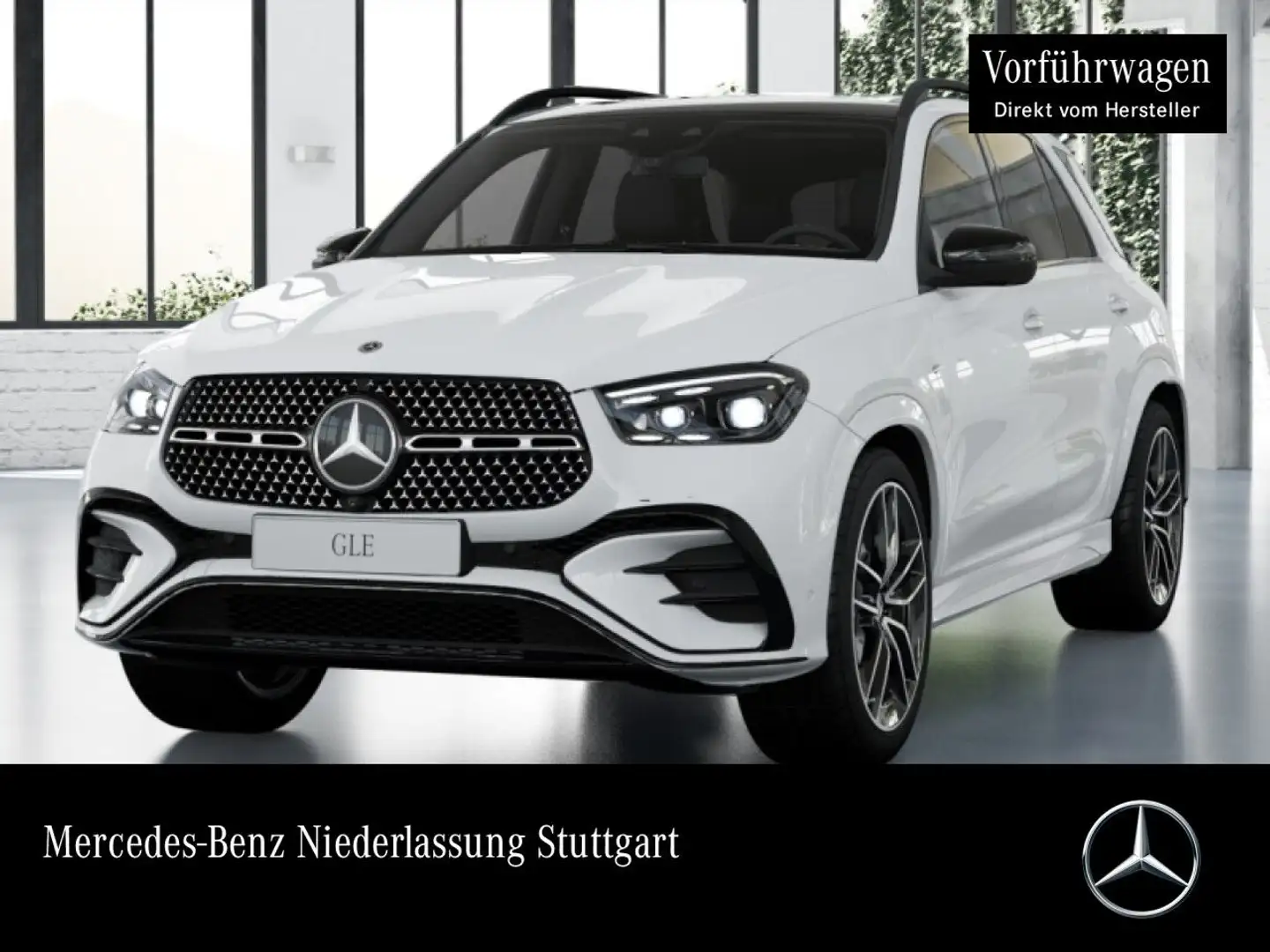 Mercedes-Benz GLE 350 de 4M Distr. SHD Spurhalt-Ass Totwinkel Weiß - 1