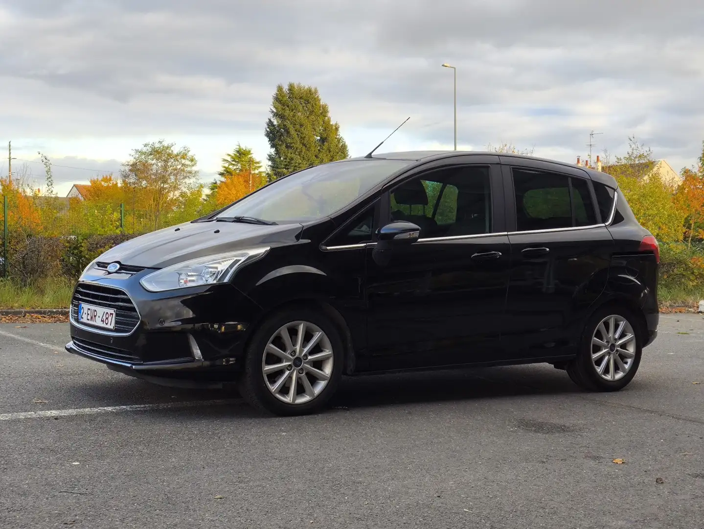 Ford B-Max 1.0 EcoBoost Titanium (125 PK) (Topconditie!) Zwart - 2