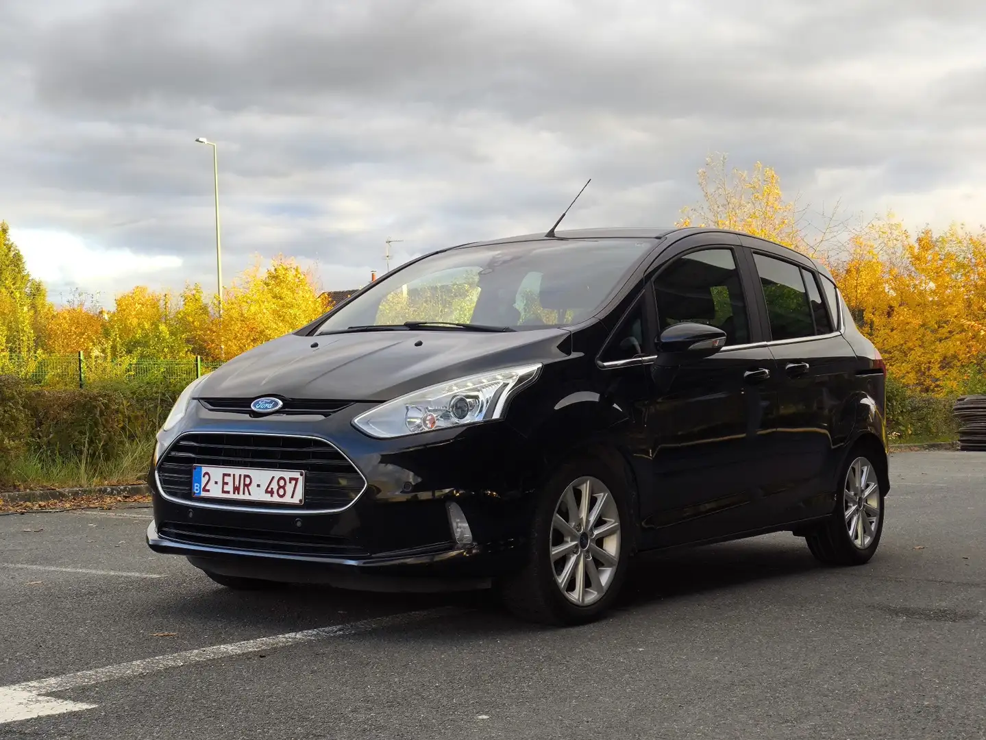 Ford B-Max 1.0 EcoBoost Titanium (125 PK) (Topconditie!) Zwart - 1