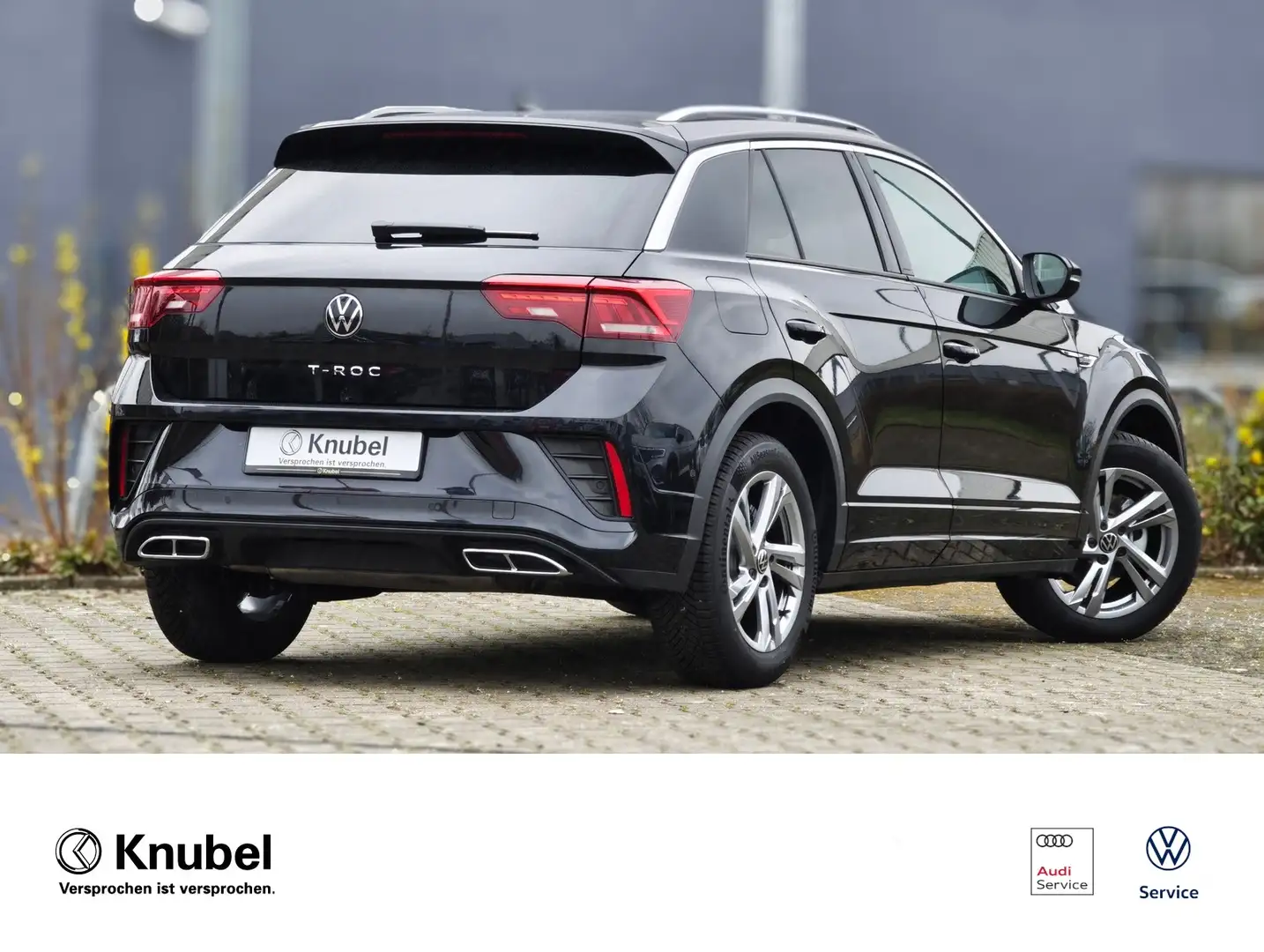 Volkswagen T-Roc R-Line 1.5 TSI DSG LED+*Nav*AHK*ACC*Kamera*SHZ* Schwarz - 2
