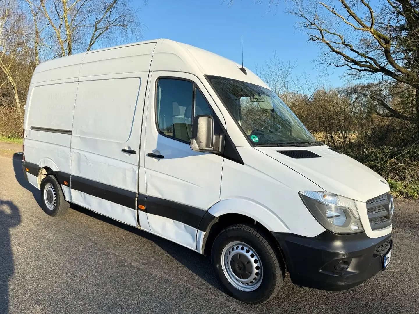 Mercedes-Benz Sprinter *316 CDI*Hoch-Lang*Klima* Blanco - 2