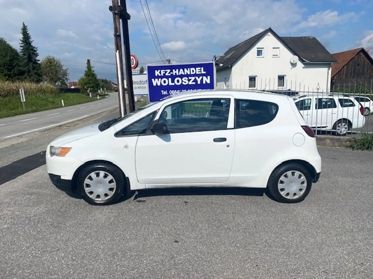 Mitsubishi Colt Colt 3- 1,1-2BESITZ SERVICEHEFT NEUES PICKERL Blanc - 2