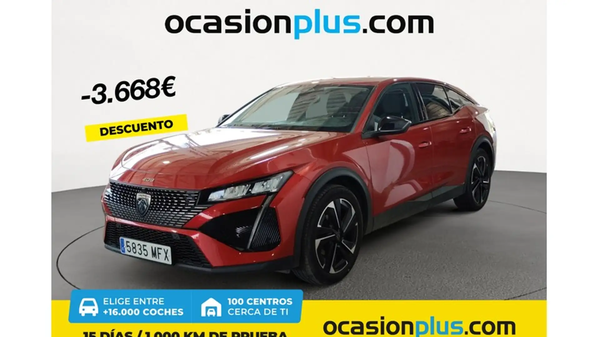 Peugeot 408 PureTech 130 Allure Pack EAT8 Negro - 1