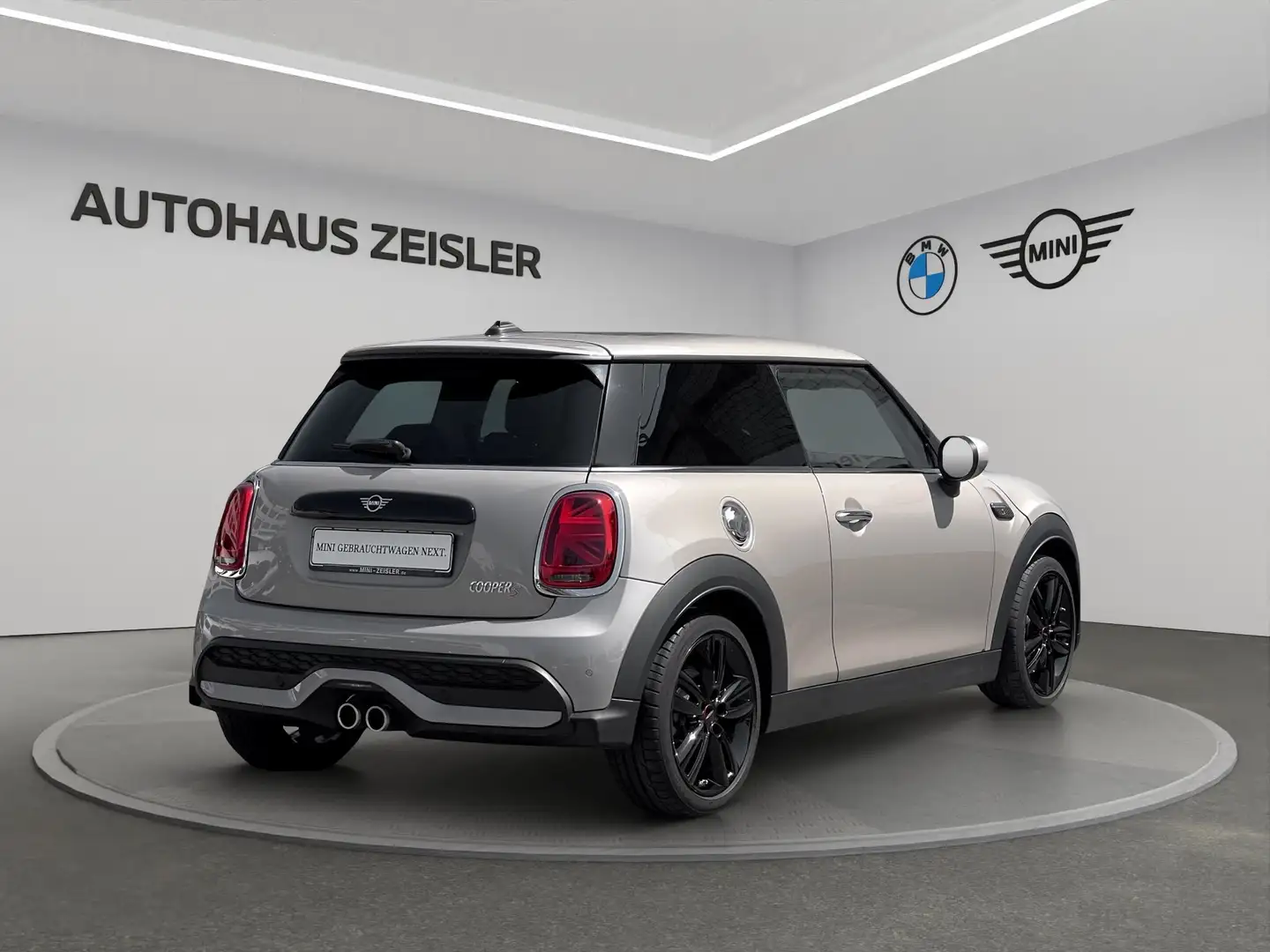 MINI Cooper S Automatik PanoDach Stoff/Leder Grau - 2