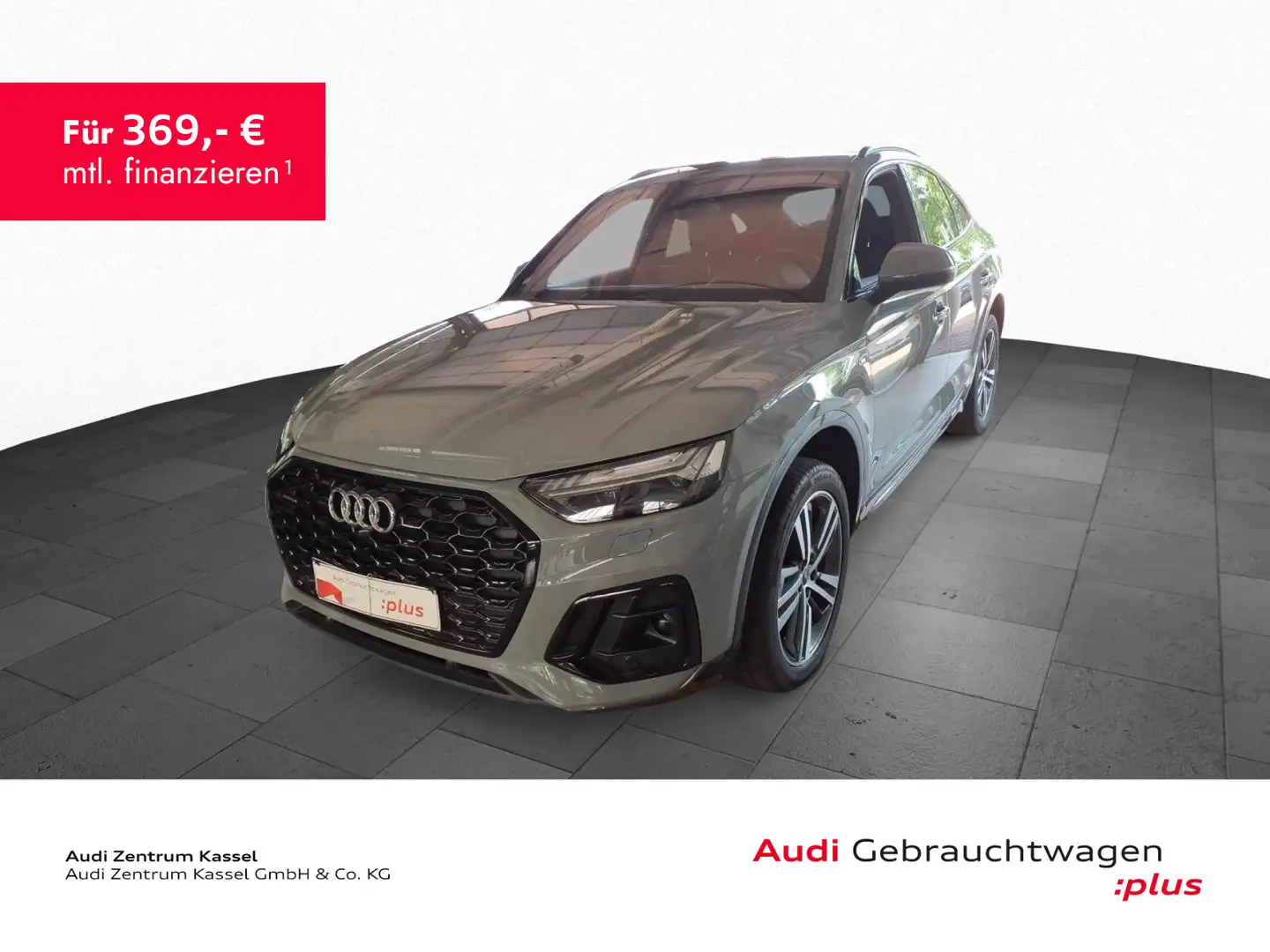 Audi Q5 Q5 SB 40 TDI qu. S line Matrix Kamera Teilleder Grau - 1