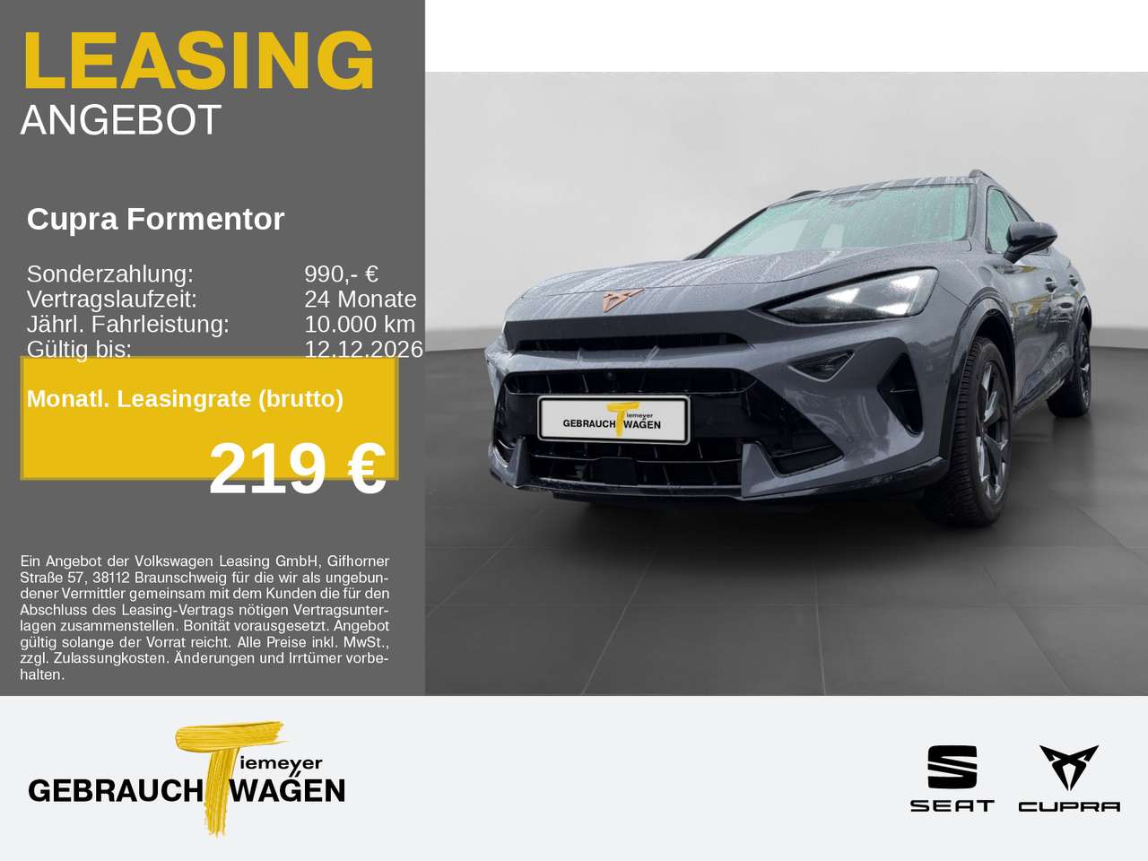 Cupra Formentor 2026