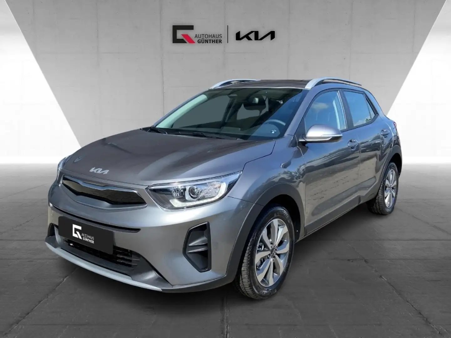 Kia Stonic Vision 1.0 T-GDI DCT Kamera CarPlay Grau - 1