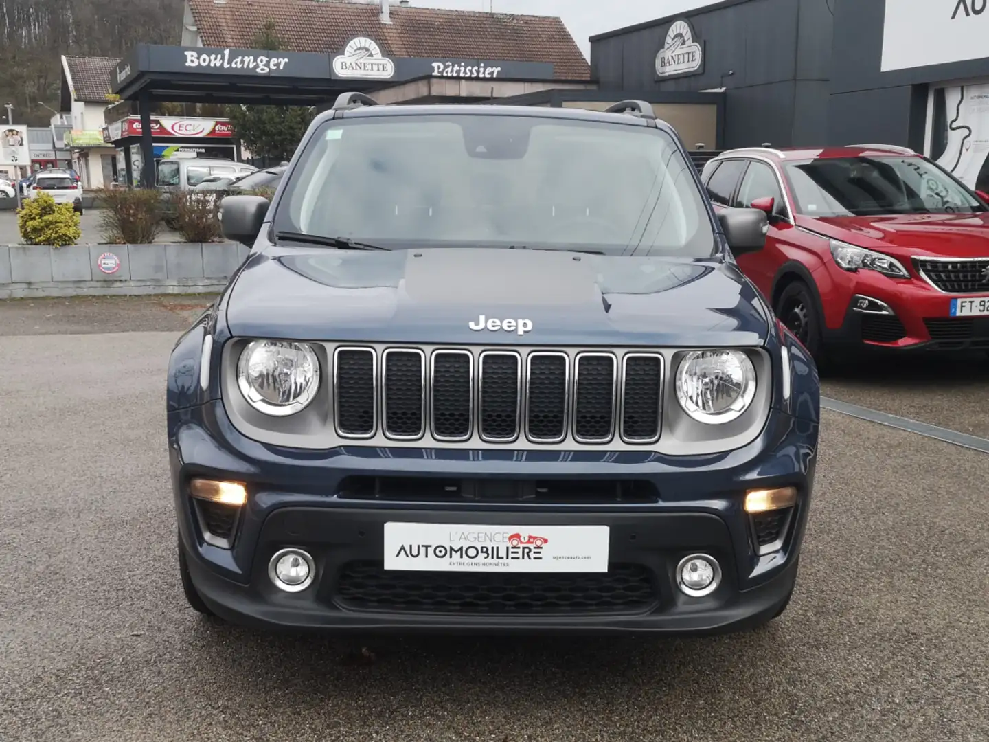 Jeep Renegade MY21 Central Park 1.6 MultiJet 130 ch 4x2 BVM6 Blauw - 2