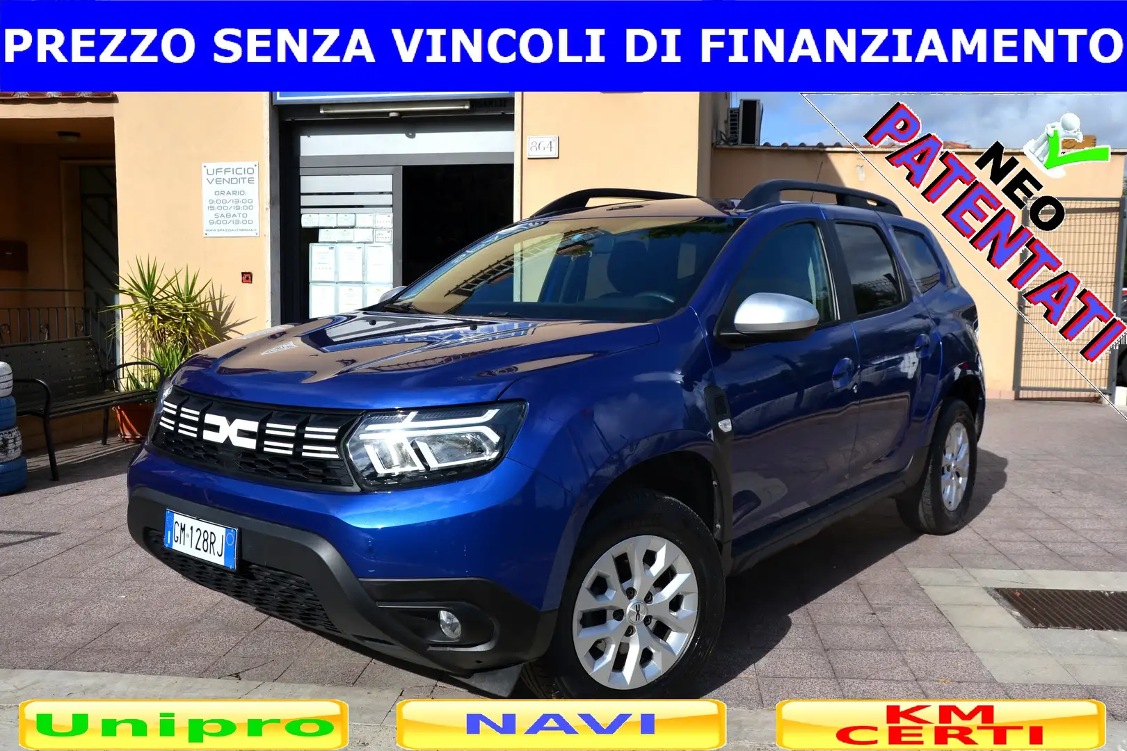 Dacia Duster 1.5 DCi 115CV RESTYLIN N1 AUTOCARRO  *LEGGERE NOTE Bleu - 1