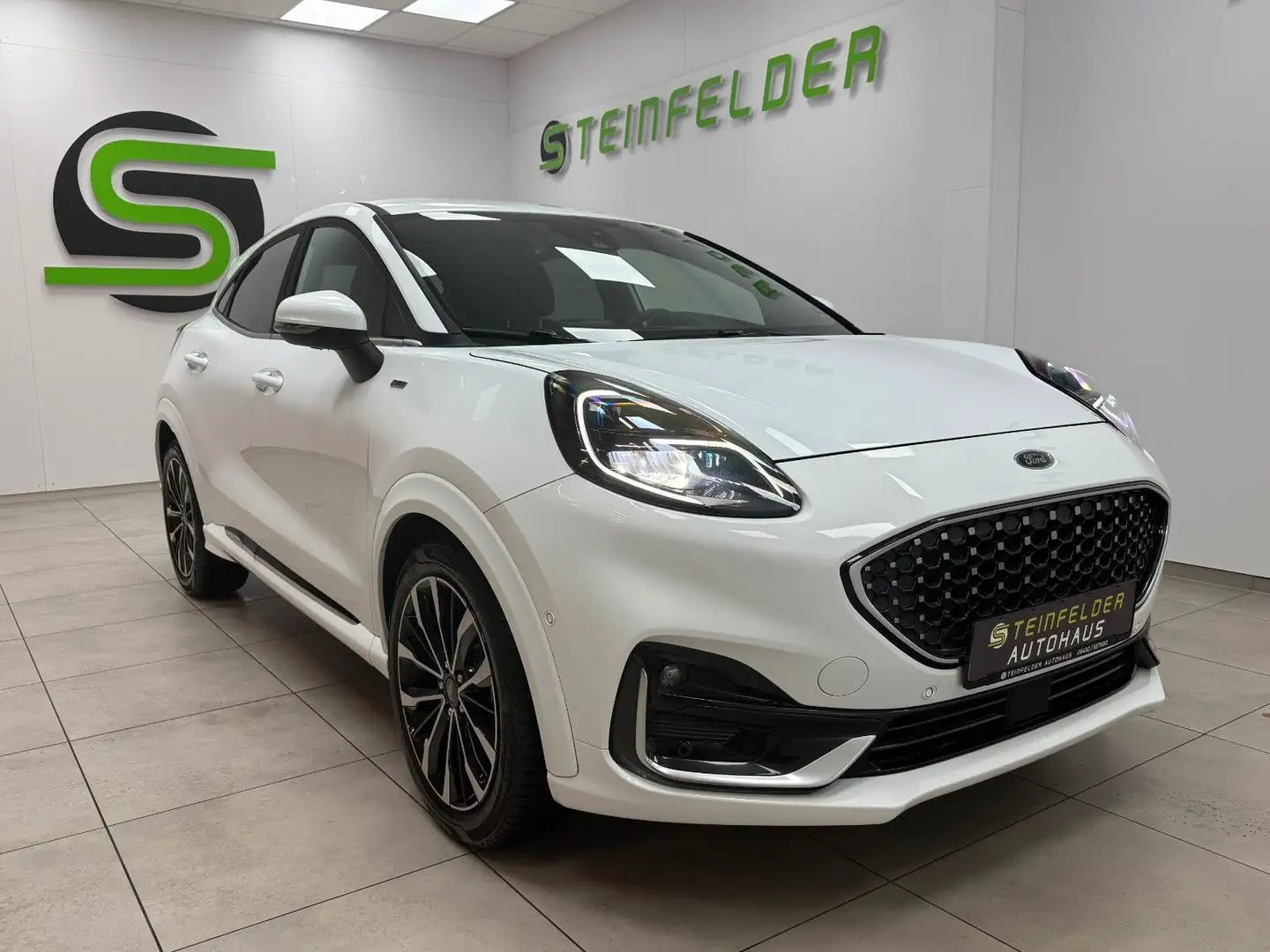Ford Puma ST-Line Vignale / LED / LEDER / RKAM Blanc - 1