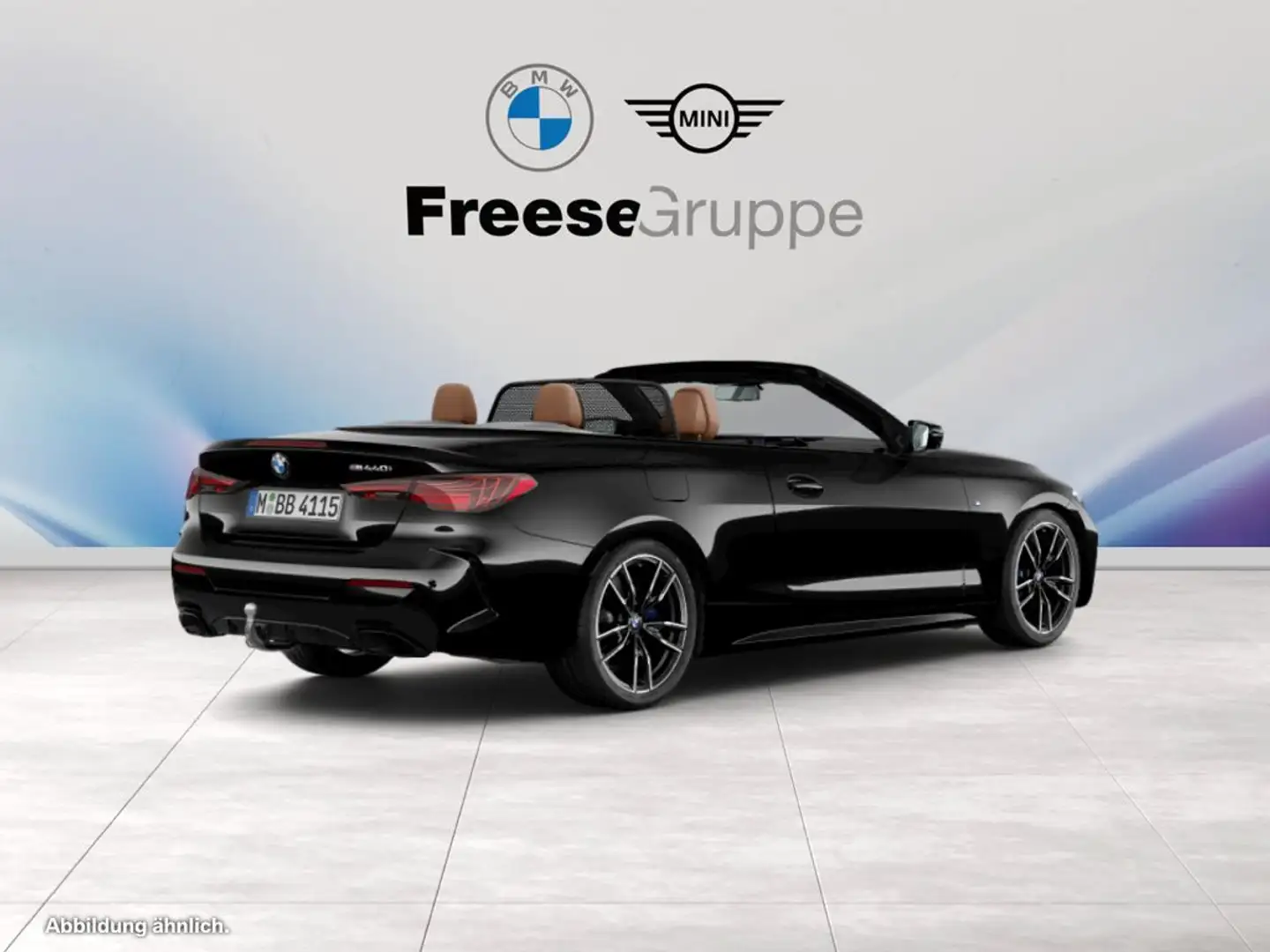 BMW 440 M440i xDrive Cabrio AHK 360° HEAD-UP SITZBELÜFT UV Schwarz - 2