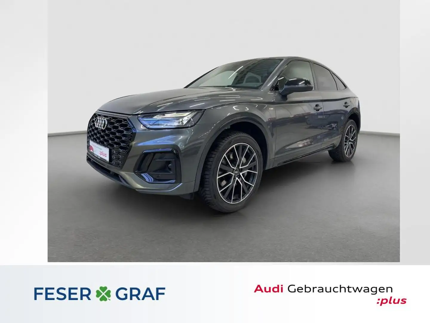 Audi Q5 Sportback S line 50 TDI qu. AHK Navi 3-Zone Grau - 1