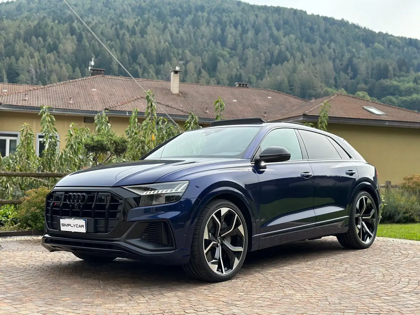 Audi SQ8 4.0 tfsi 507CV CARBOCERAMICA TETTO IVA ESPOSTA Bleu - 2