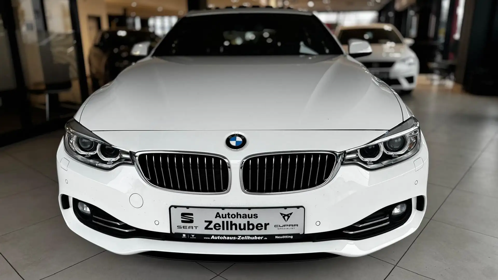 BMW 430 i Gran Coupe Aut *Glasdach*Leder*HuD*Navi* Weiß - 2