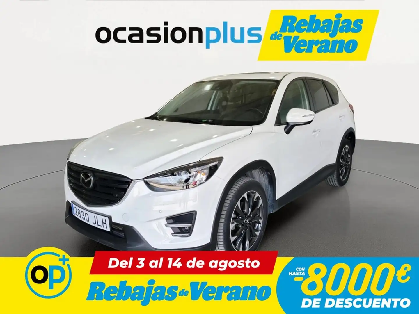 Mazda CX-5 2.2DE Lux.+Prem.negro+Travel+TS AWD Aut. 175 Blanco - 1