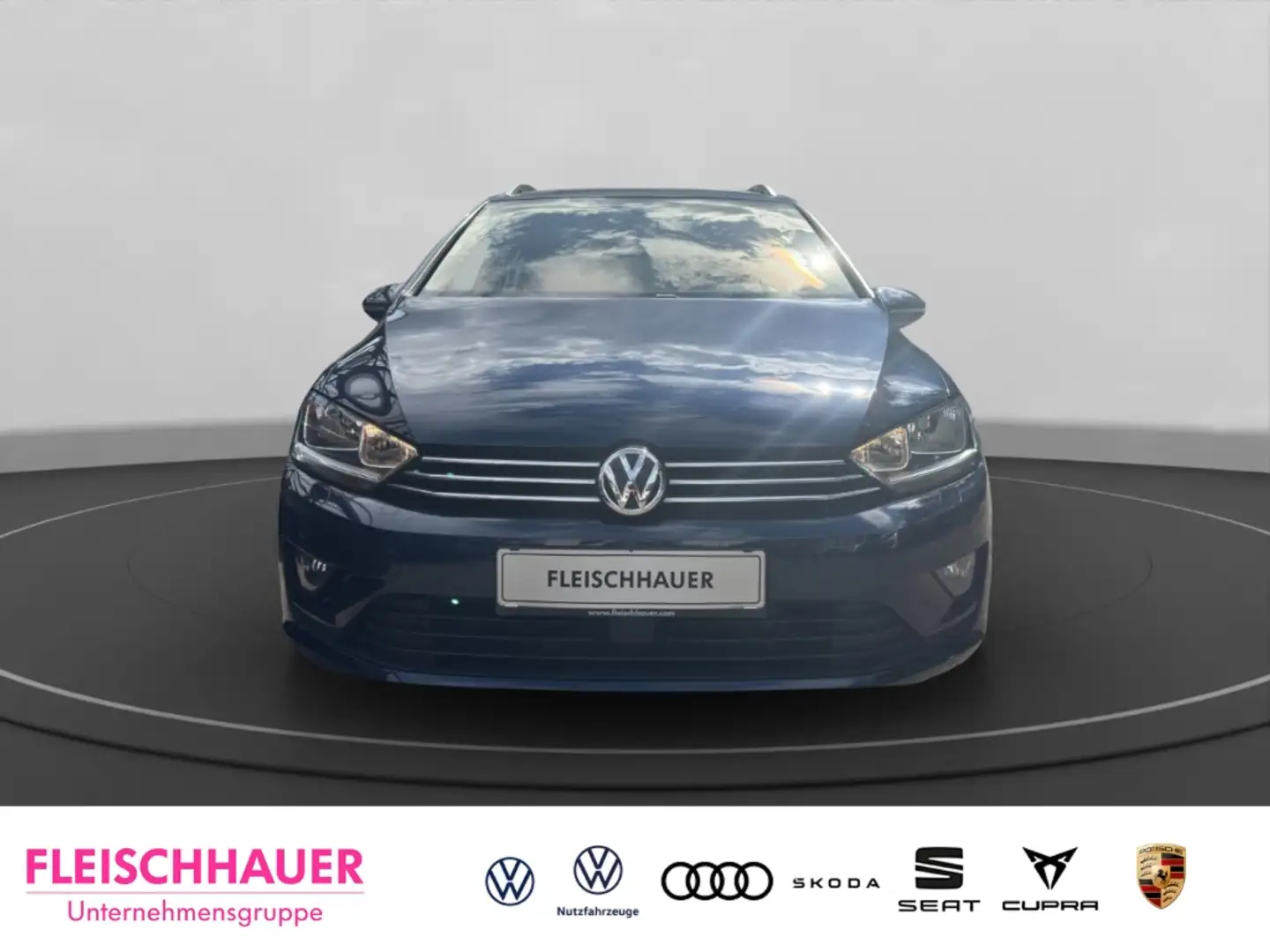 Volkswagen Golf Sportsvan VII Comfortline 1.6 TDI DSG Mehrzonenklima Azul - 2