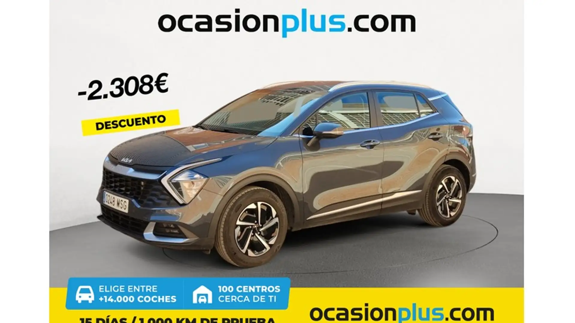 Kia Sportage 1.6 T-GDi MHEV Drive 150 Gris - 1