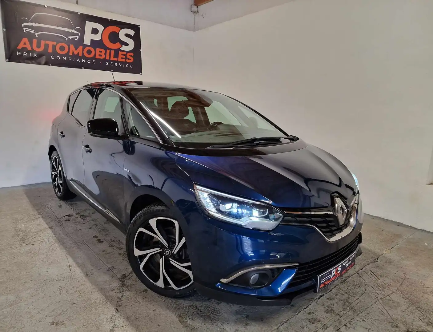 Renault Scenic 1.7 dCi Bose Edition*CAMERA*GPS*SEMI-CUIR*... Blu/Azzurro - 2
