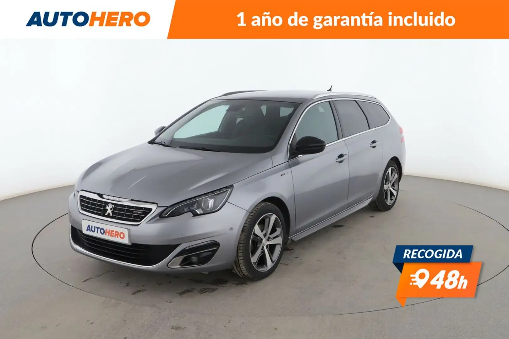 Peugeot 308 1.2 PureTech GT Line Gris - 1