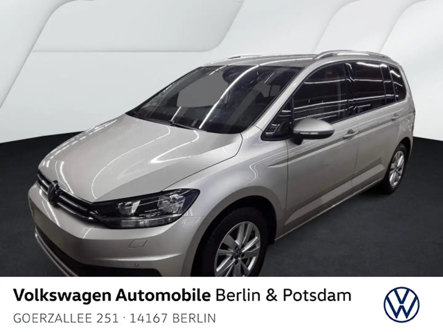Volkswagen Touran 1.5 TSI DSG Comfortline Navi Kamera AHK Silber - 1