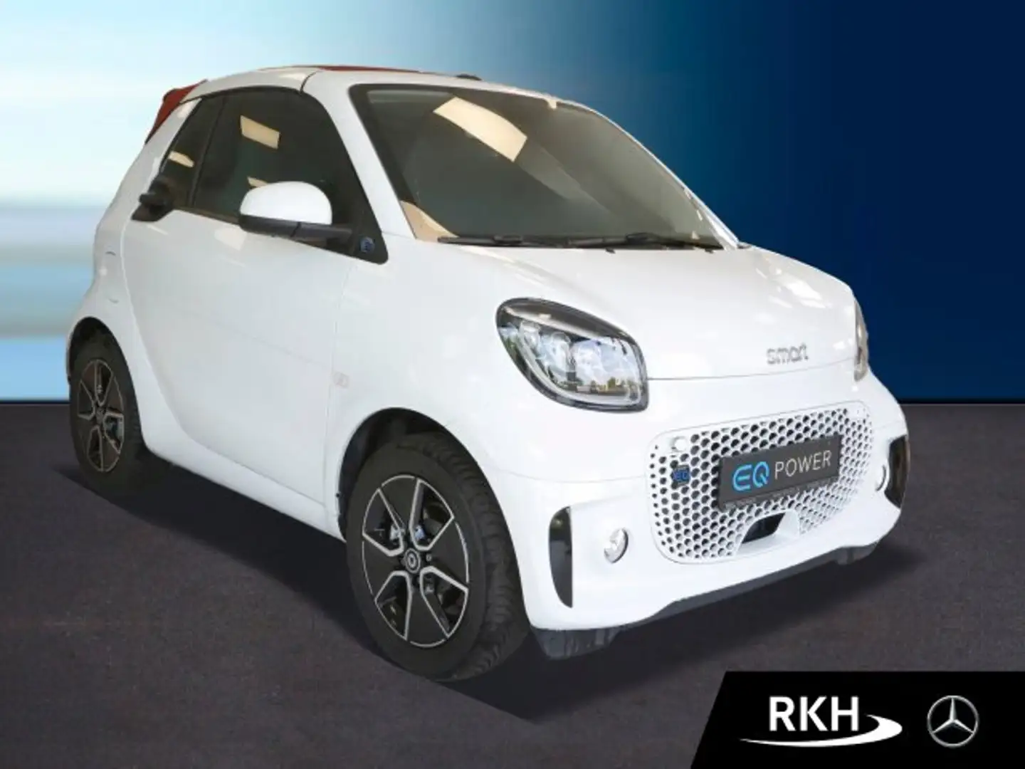 smart forTwo smart EQ fortwo cabrio 22kW-Bordl/SHZ/LED/Kamera Weiß - 2