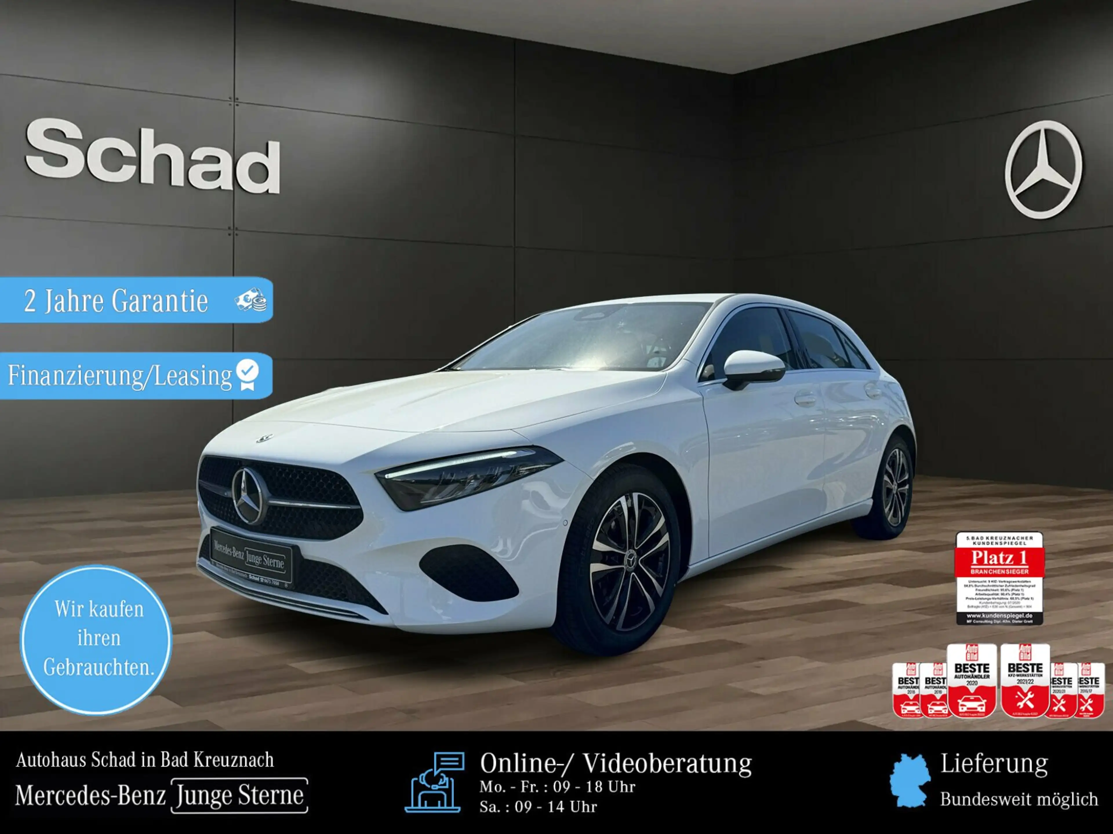 Mercedes-Benz A 180 A 180 PROGRESSIV NAVI+LED+KAM+CARPLAY+ASSIST+SHZ