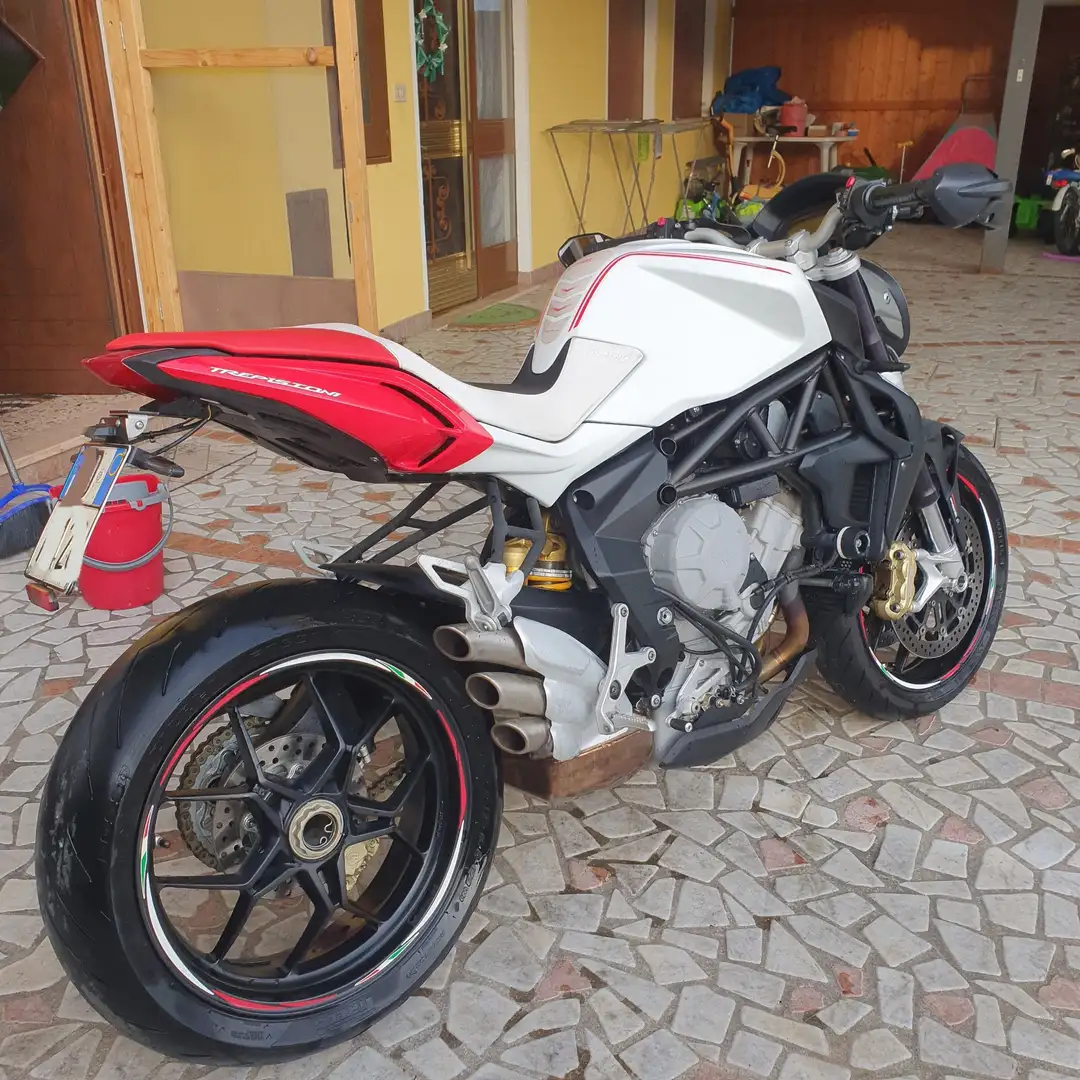 MV Agusta Brutale 800 EAS ABS Blanc - 1