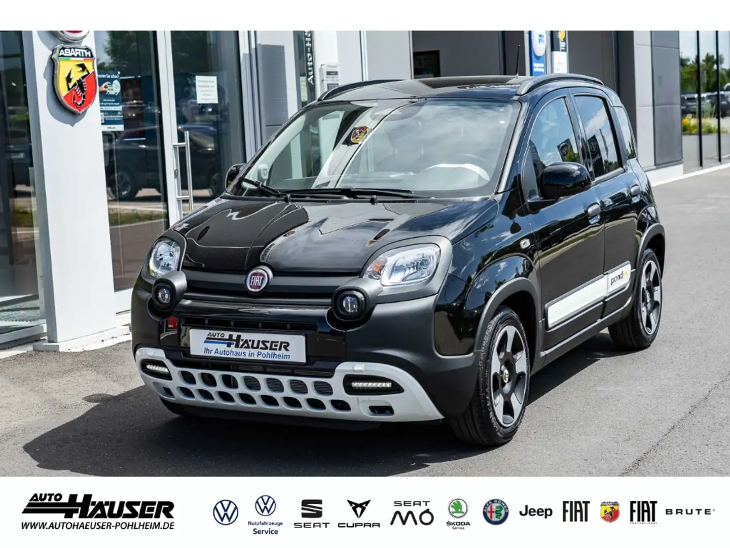 Fiat Panda MY25 Pandina Hybrid 1.0 GSE TEMPOMAT PDC KLIMA Zwart - 1