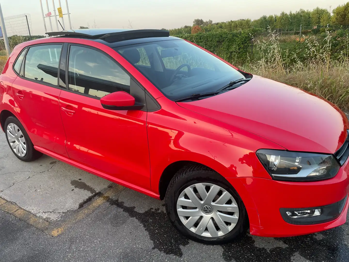 Volkswagen Polo Polo V 2009 5p 1.2 Comfortline 70cv Rosso - 1