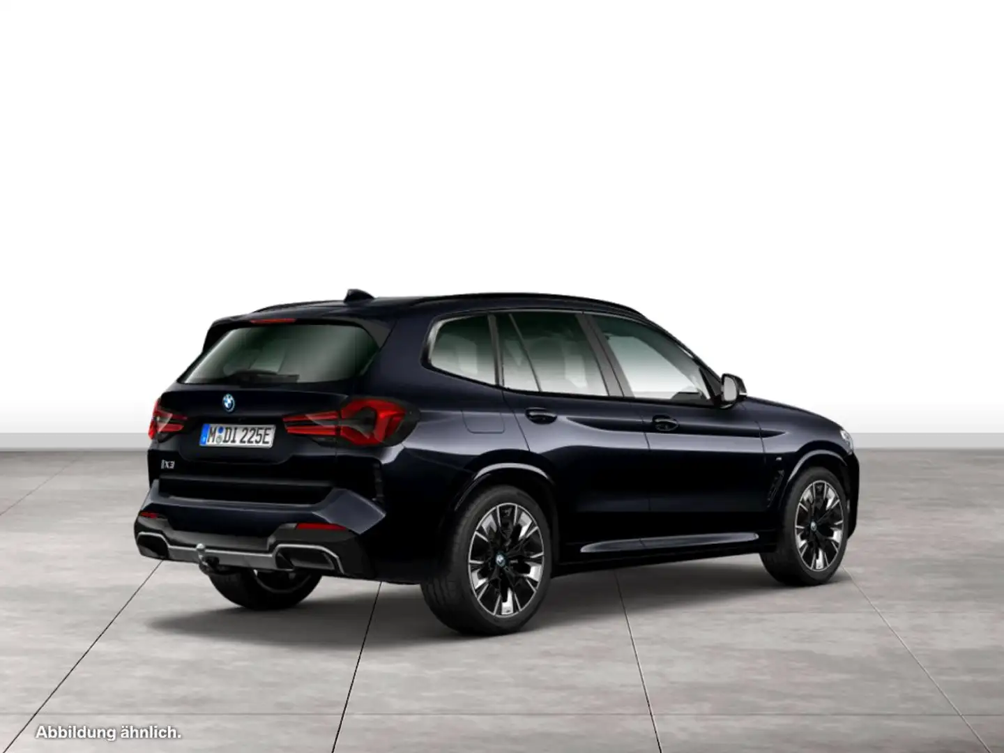 BMW iX3 M Sport Schwarz - 2