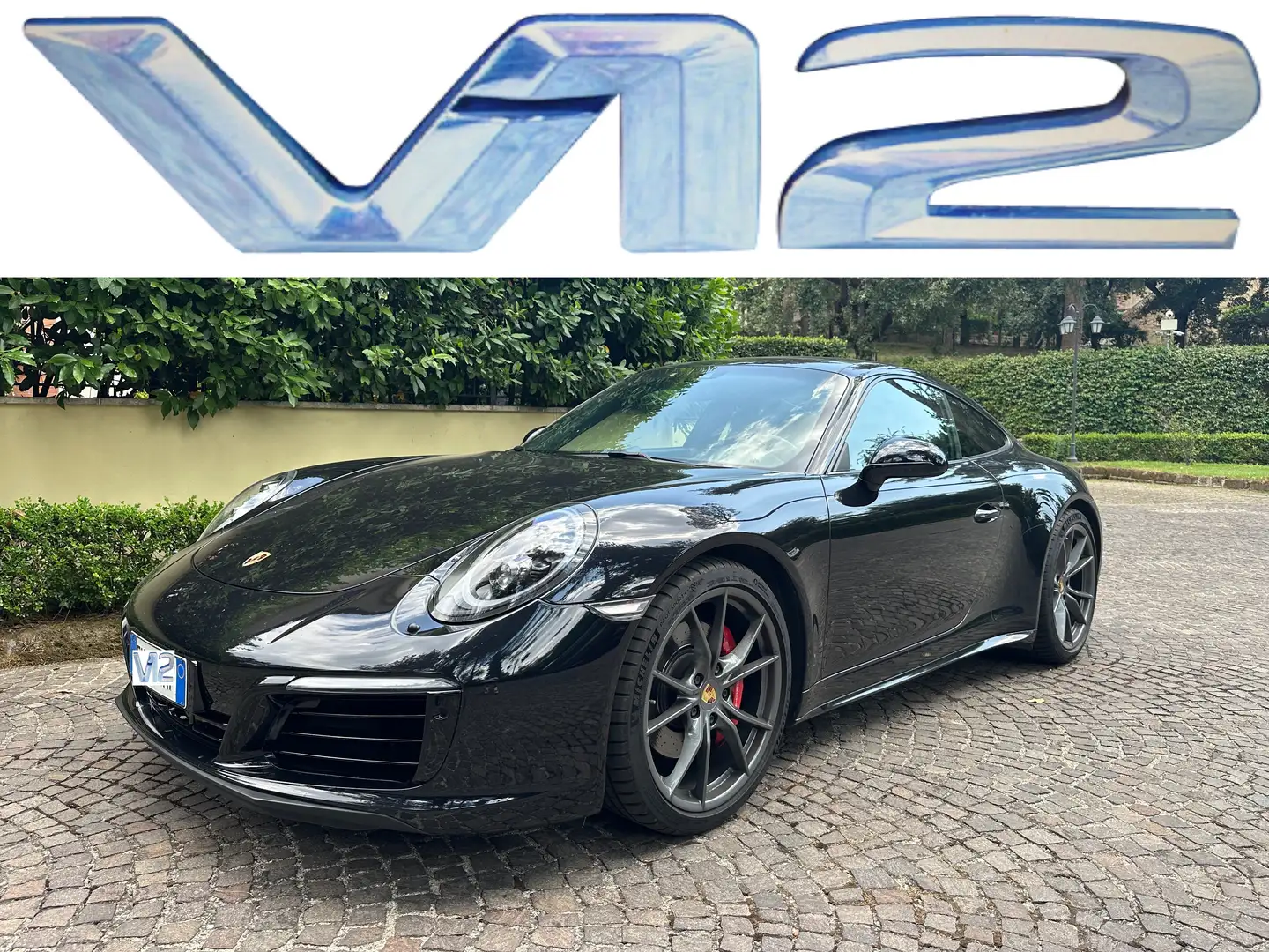 Porsche 911 991 3.0 4S - CHRONO - TETTO - CARBONIO -PDLS -BOSE Nero - 1
