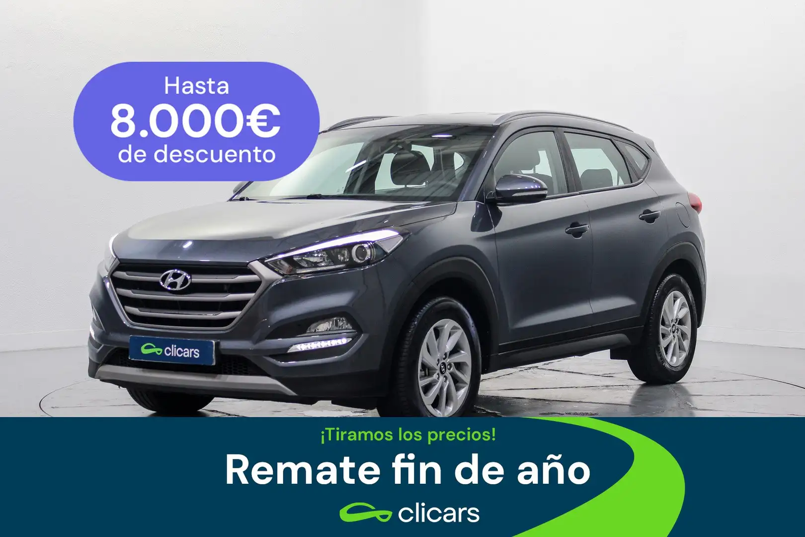 Hyundai TUCSON 1.7CRDI BD Tecno 4x2 Gris - 1
